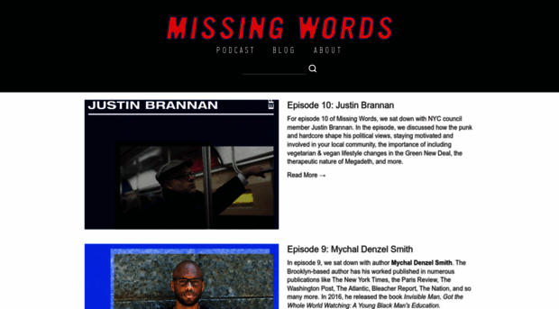 missing-words.com