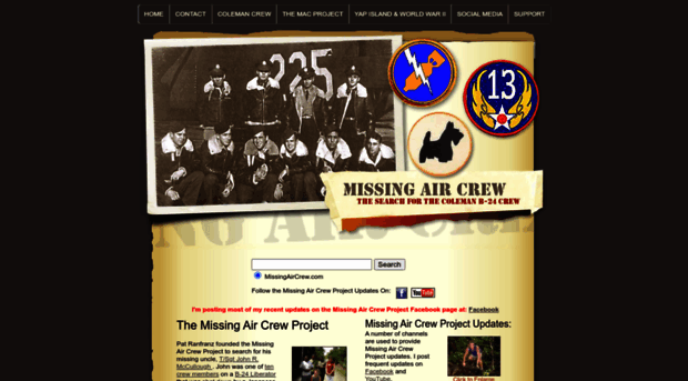 missingaircrew.com