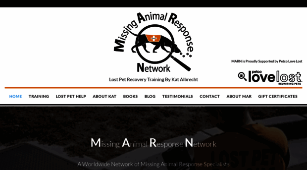 missinganimalresponse.com