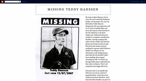 missingteddyhanssen.blogspot.kr