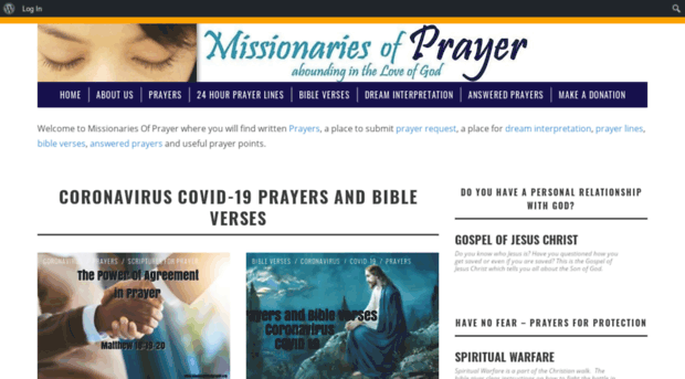 missionariesofprayer.com