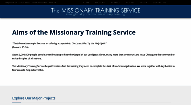 missionarytraining.org