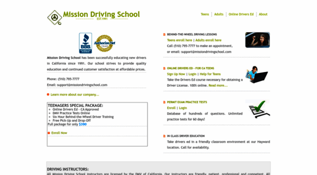 missiondrivingschool.com