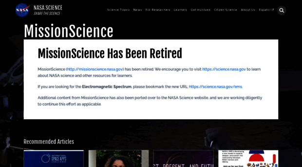 missionscience.nasa.gov