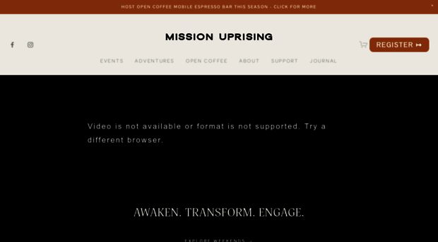 missionuprising.com