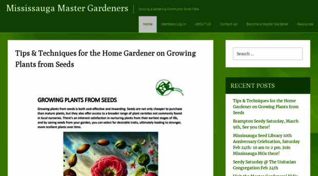 mississaugamastergardeners.ca