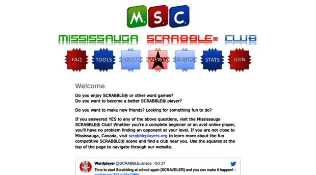 mississaugascrabble.com