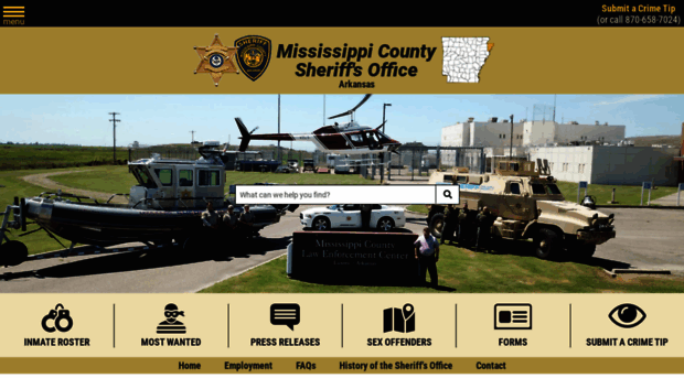 mississippicountysheriffar.org