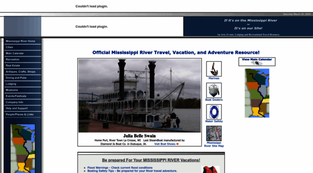 mississippiriveradventures.com