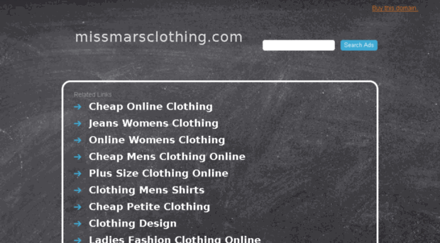 missmarsclothing.com