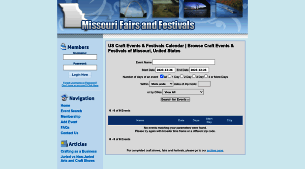 missourifairsandfestivals.com