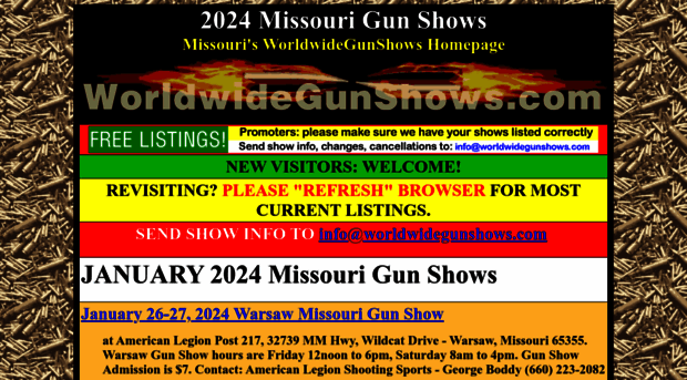 missourigunshows.net