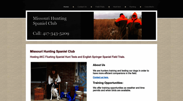 missourihuntingspanielclub.com