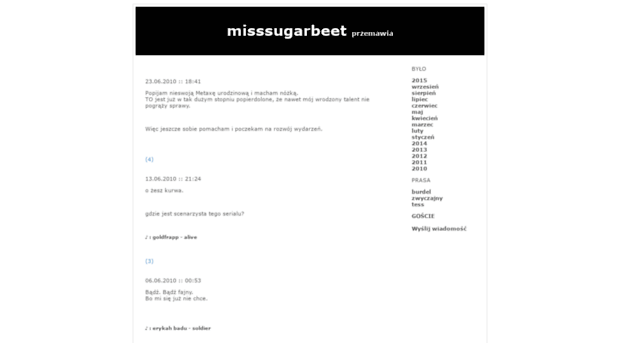 misssugarbeet.ownlog.com