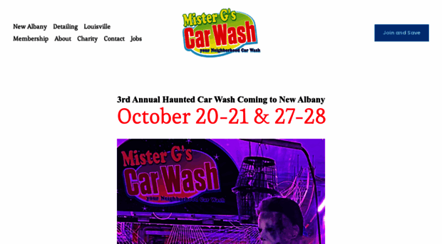 mistergscarwash.com