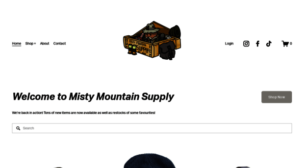 mistymountainsupply.com