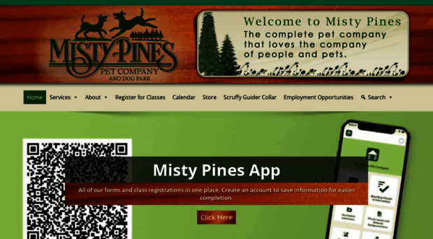 mistypinesdogpark.com