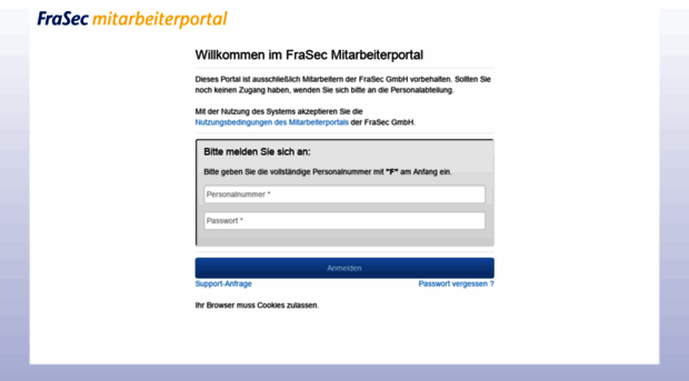 mitarbeiterportal.frasec.de