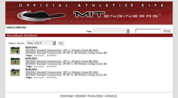 mitathletics.ezstream.com