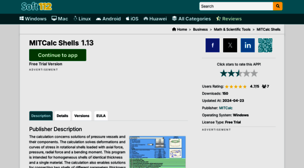 mitcalc-shells.soft112.com