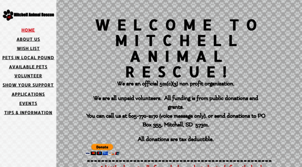 mitchellanimalrescue.org