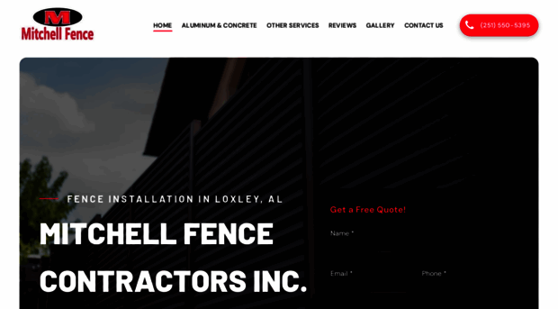 mitchellfence.com