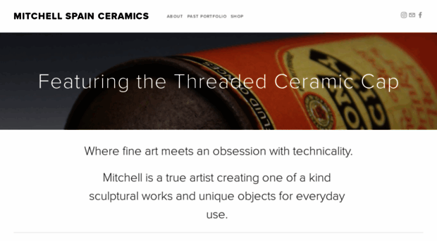 mitchellspainceramics.com