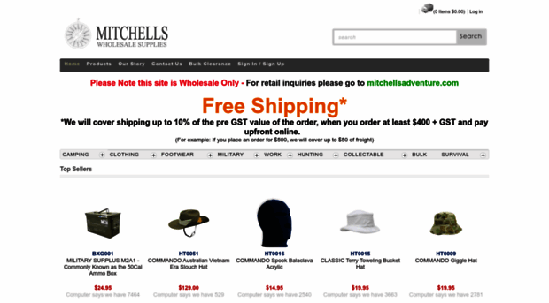 mitchellswholesale.com