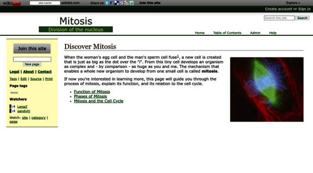 mitosis.wikidot.com