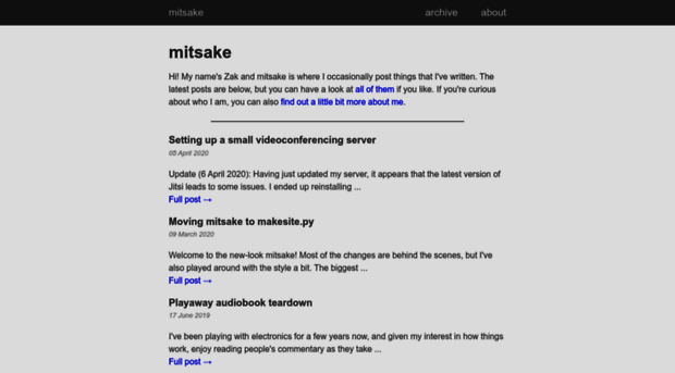 mitsake.net