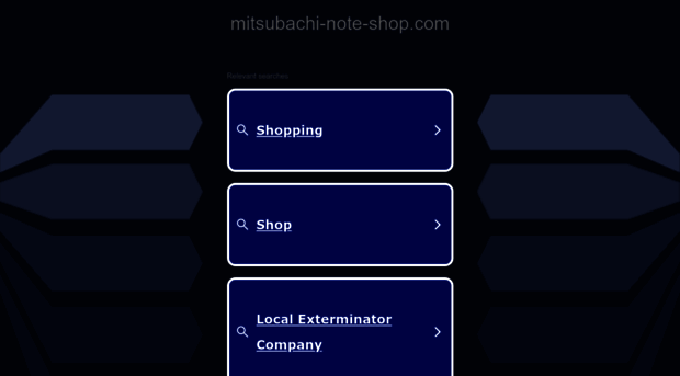mitsubachi-note-shop.com