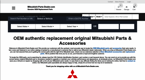 mitsubishi-parts-dealer.com