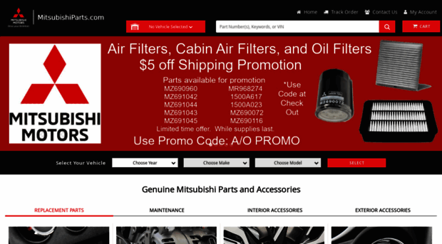 mitsubishiautomotiveparts.com