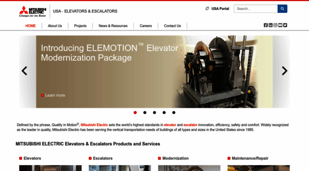 mitsubishielevator.com