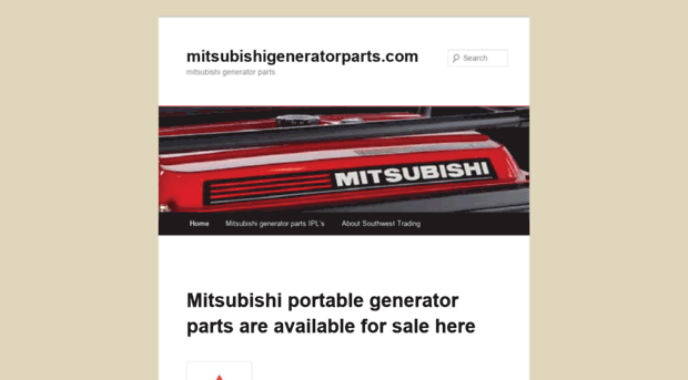 mitsubishigeneratorparts.com