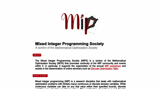 mixedinteger.org