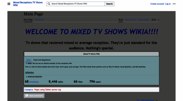 mixedtvshows.miraheze.org