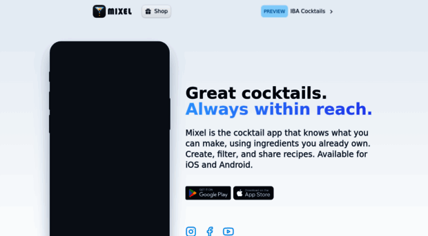 mixelcocktails.com