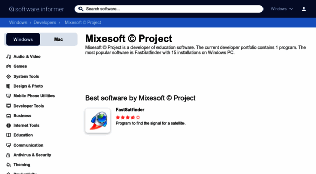 mixesoft-project.software.informer.com