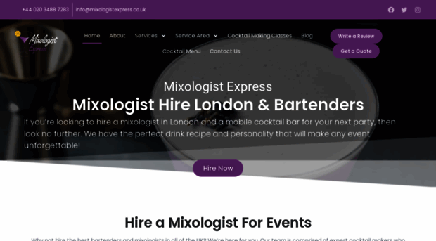 mixologistexpress.co.uk