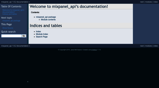 mixpanel-api.readthedocs.io