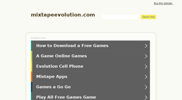 mixtapeevolution.com