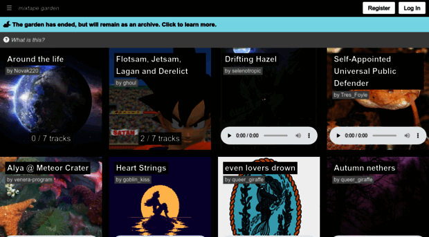 mixtapegarden.com
