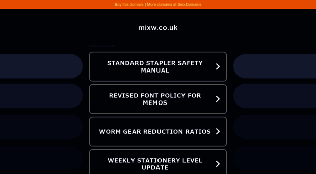 mixw.co.uk