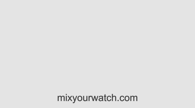 mixyourwatch.com