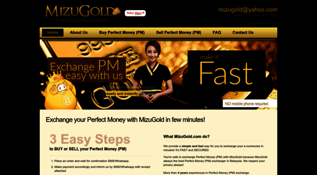 mizugold.com