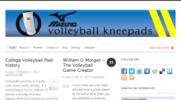 mizunovolleyballkneepads.com