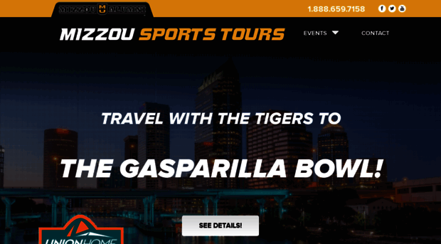 mizzousportstours.com