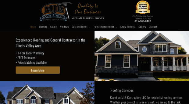 mjbcontracting.com