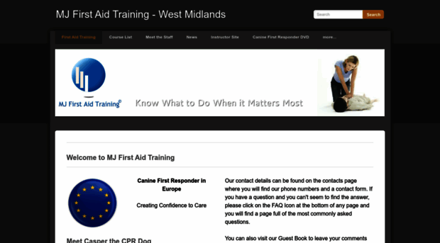 mjfirstaidtraining.co.uk